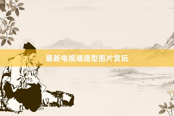 最新电视墙造型图片赏玩